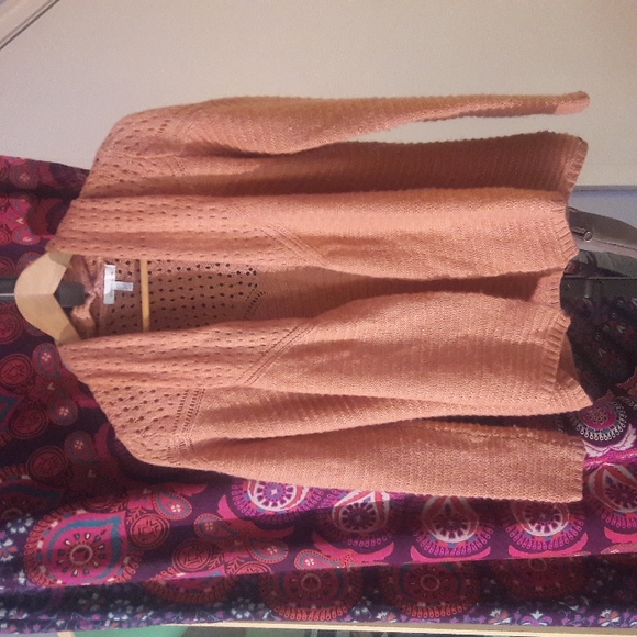 O'Neill Boho Sweater XS Cardigan Coral - Picture 1 of 5